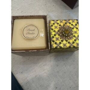 Punch Studio Triple Milled Luxury Soap Made in USA Decorative Gift Box Embellish